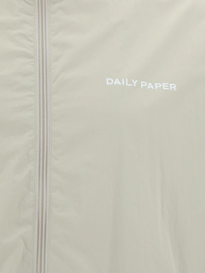 Shop Daily Paper Giacca Eward In Moonstruck Beige