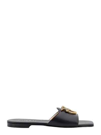 Shop Pinko Leather Sandals