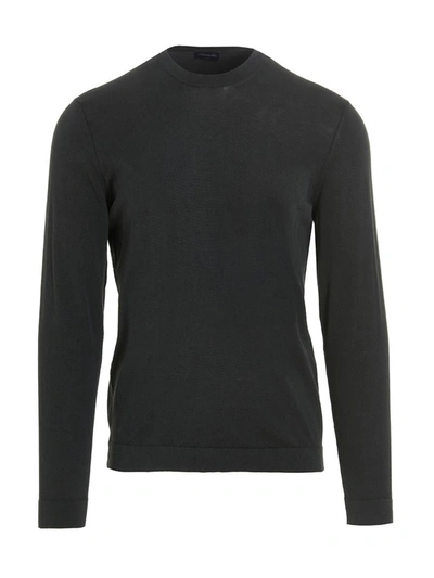 Shop Drumohr Frost Cotton Sweater In Gray