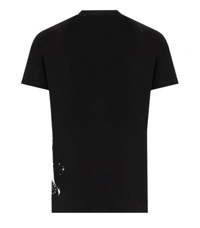 Shop Dsquared2 Icon Splash Cool Fit Black T-shirt