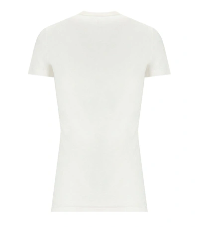 Shop Dsquared2 Mini Fit White Pink T-shirt