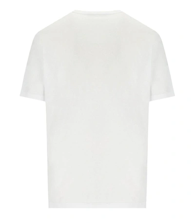 Shop Dsquared2 Regular Fit White Light Blue T-shirt