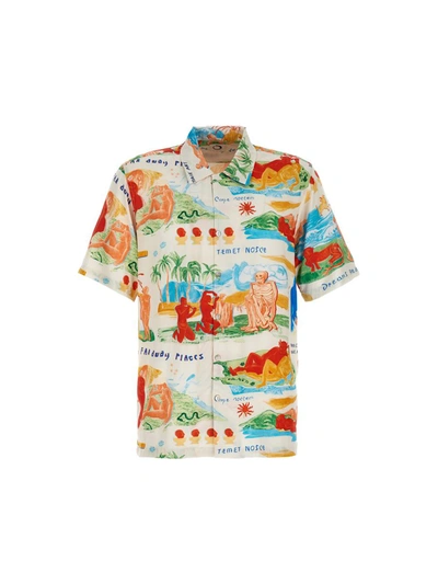 Shop Endless Joy 'far Away' Shirt In Multicolor