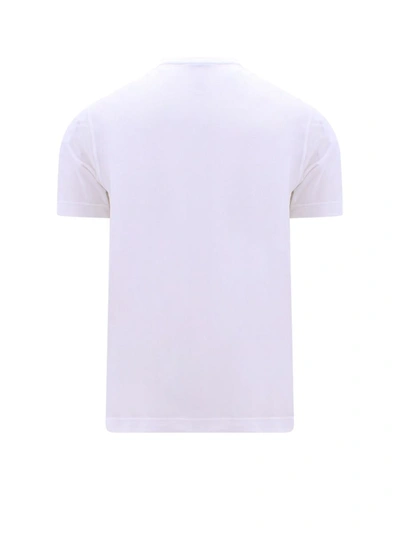 Shop Zanone T-shirt In White