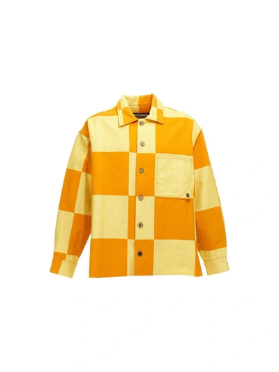 Shop Jacquemus 'banho' Overshirt In Multicolor