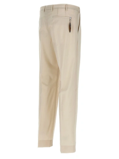 Shop Pt Torino 'diciannove' Pants In White