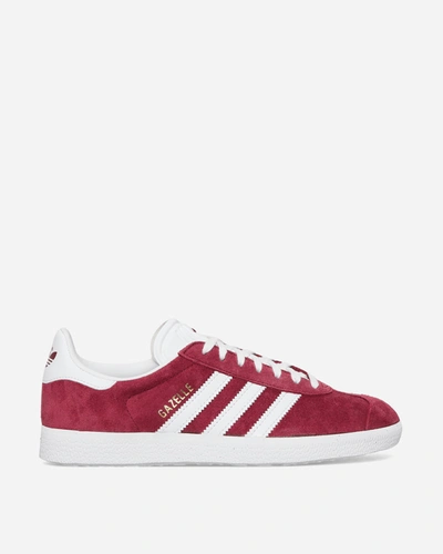 Shop Adidas Originals Gazelle Sneakers Collegiate Burgundy In Red