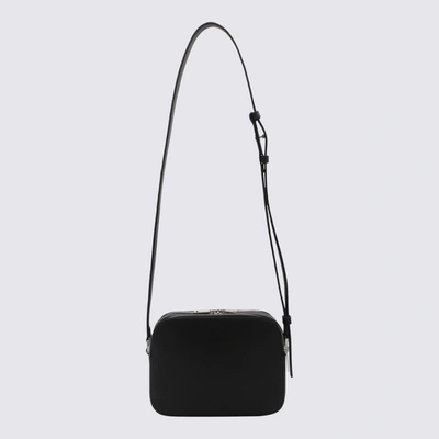 Shop Ferragamo Salvatore  Black Leather Crossbody Bag