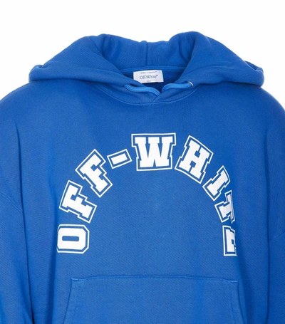 Shop Off-white Off White Sweaters In Blue