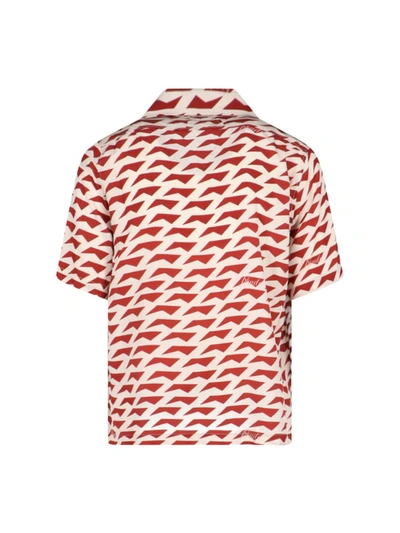 Shop Rhude Shirts In Red