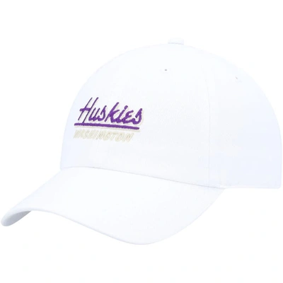 Shop Ahead White Washington Huskies Largo Adjustable Hat