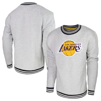 Shop Stadium Essentials Black Los Angeles Lakers Club Level Pullover Sweatshirt