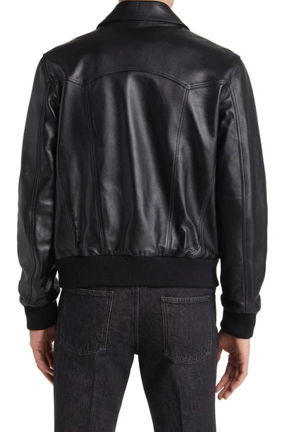 Shop Blk Dnm 77 Leather Jacket In Black