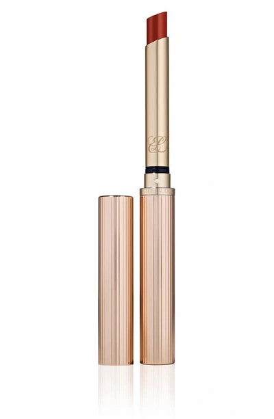 Shop Estée Lauder Pure Color Explicit Slick Shine Lipstick In Heat Of The Moment