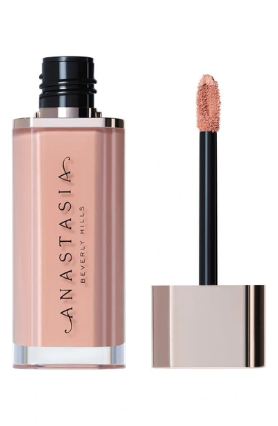 Shop Anastasia Beverly Hills Lip Velvet Liquid Lipstick In Peachy Nude