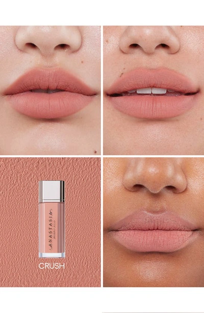 Anastasia Beverly Hills Lip Velvet Liquid Lipstick In Crush