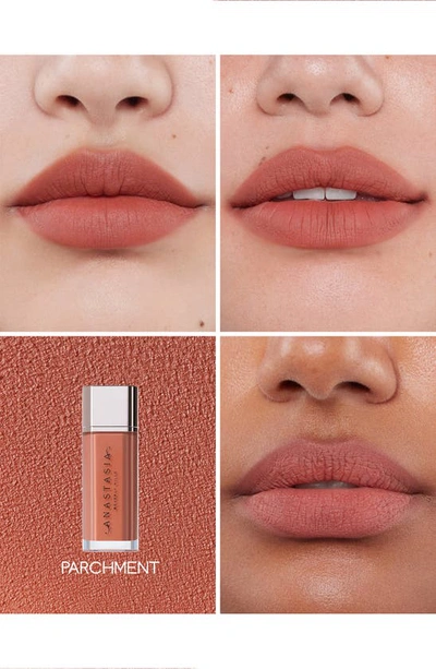 Shop Anastasia Beverly Hills Lip Velvet Liquid Lipstick In Parchment