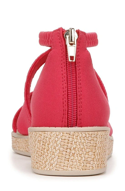 Shop Bzees Bali Wedge Sandal In Magenta