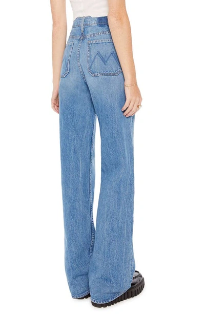 Shop Mother The Patch Maven High Waist Wide Leg Jeans In Love Triangle