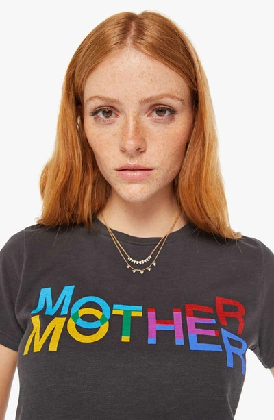 Shop Mother The Lil Sinful Graphic Tee In  Kaleidoscope