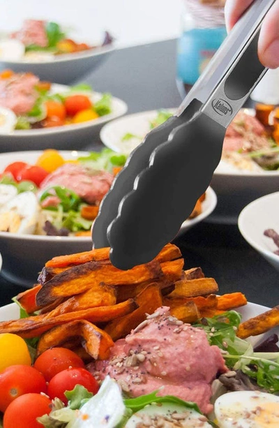 Shop Kaluns 4-piece Spatula Set In Black