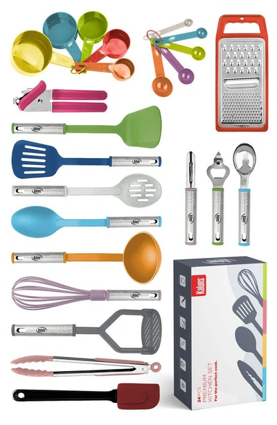 Kaluns Kitchen Utensil 24-piece Set In Multi Color