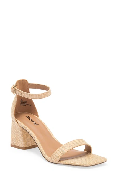 Shop Abound Finn Sandal In Natural Raffia