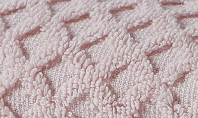 Woven & Weft Diamond Textured 6-pack Cotton Towels In Pink