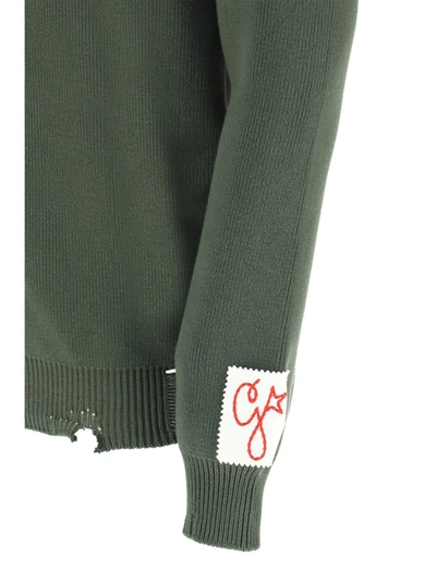 Shop Golden Goose Knitwear In Military Green