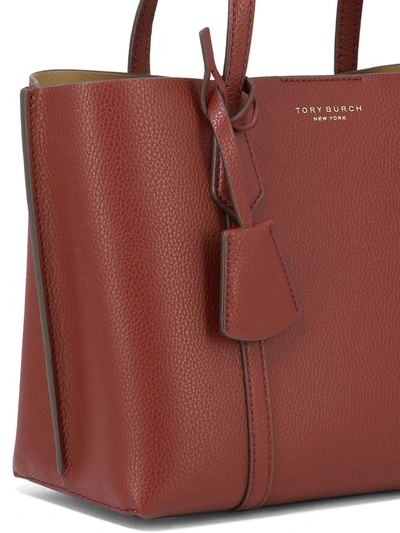 Shop Tory Burch "perry" Tote Bag In Red