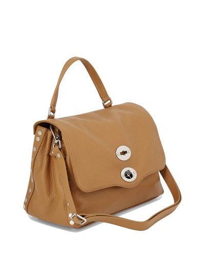 Shop Zanellato "postina Daily S" Handbag In Brown