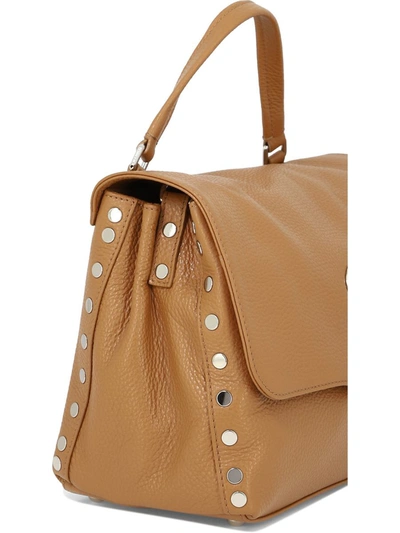 Shop Zanellato "postina Daily S" Handbag In Brown