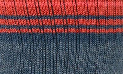 Shop Stance Southbound Stripe Crew Socks In Navy Multi Stripe