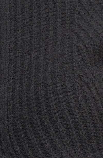 Shop Bp. Rib Crop Cotton Blend Cardigan In Black Night