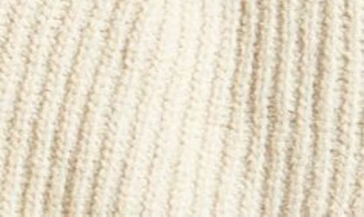 Shop Bp. Rib Crop Cotton Blend Cardigan In Ivory Dove