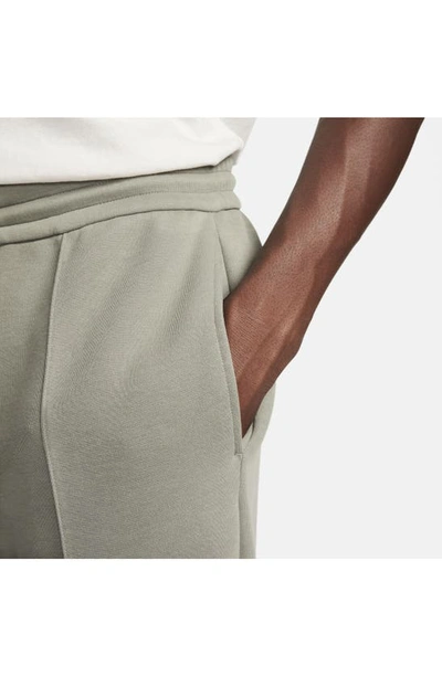 Shop Nike Reimagined Tech Fleece Sweatpants In Dark Stucco