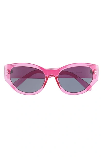 Shop Bp. Angular Oval Sunglasses In Pink