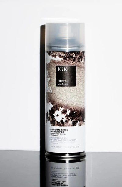 Igk Mini First Class Charcoal Detox Dry Shampoo 2 oz/ 90 ml