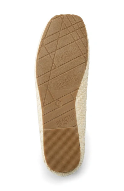 Shop Reaction Kenneth Cole Elstree Flat In Natural Raffia
