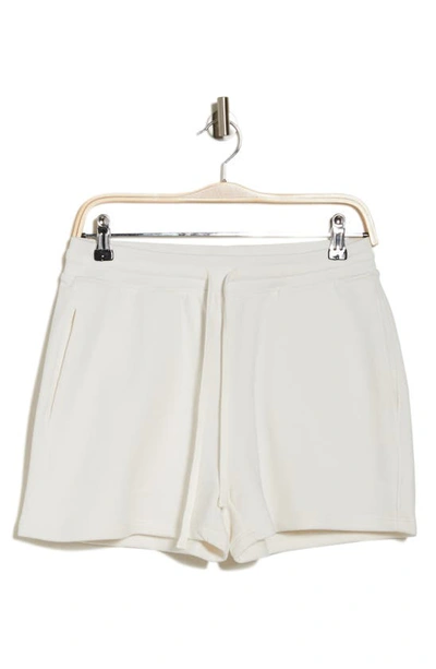 Shop Atm Anthony Thomas Melillo Cotton Drawstring Shorts In Ivory