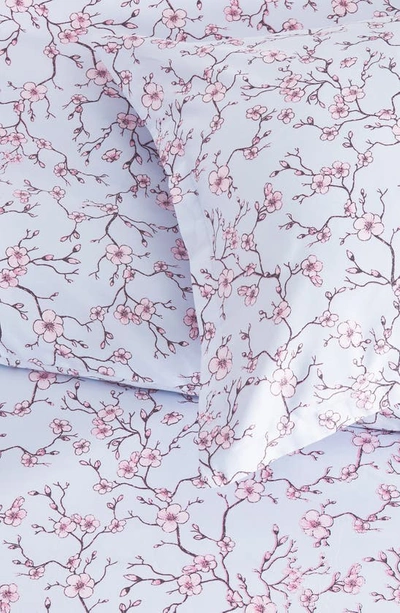 Melange Kyoto 400 Thread Count Cotton Duvet Set In Blue