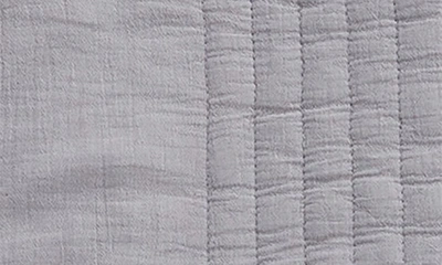 Melange Home Stone Washed Quilt & Sham Set In Light Grey