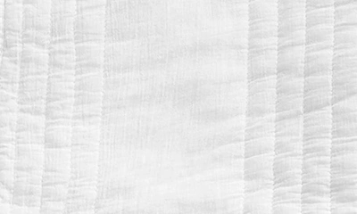 Melange Home Stone Washed Quilt & Sham Set In White