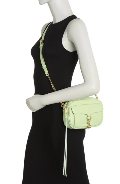 Shop Rebecca Minkoff Blythe Crossbody Bag In Mint