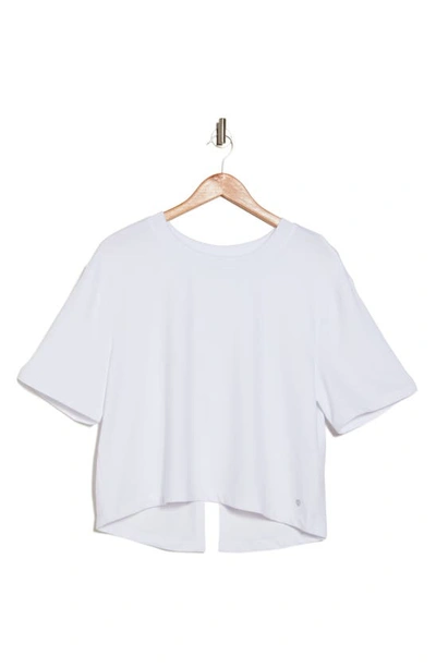 Shop Apana Crosstown Top In Arctic White