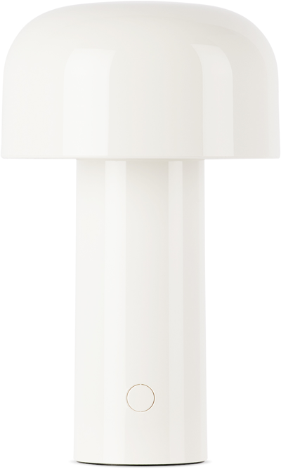 Shop Flos White Bellhop Portable Table Lamp