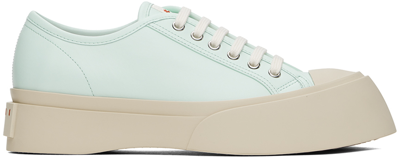 Shop Marni Blue Pablo Sneakers In 00b18 Mineral Ice