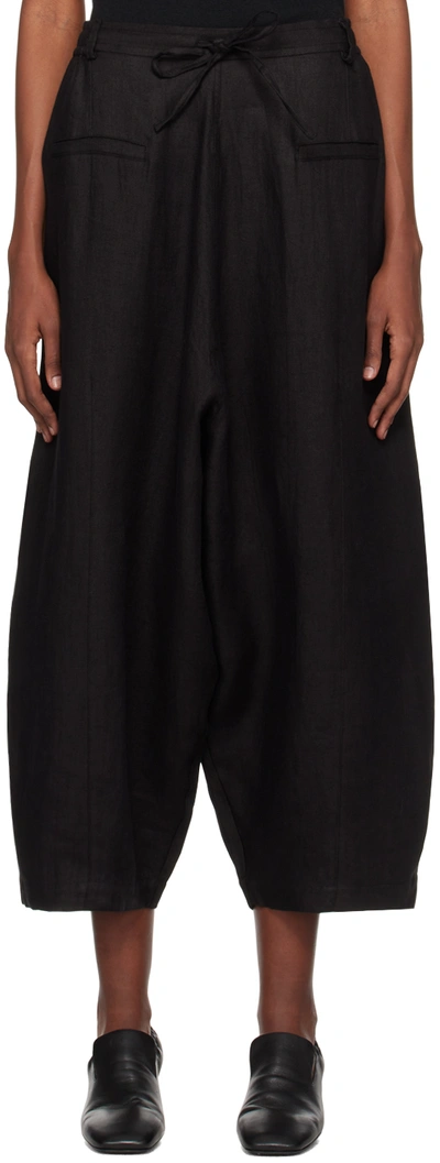 Shop Cordera Black Maxi Trousers