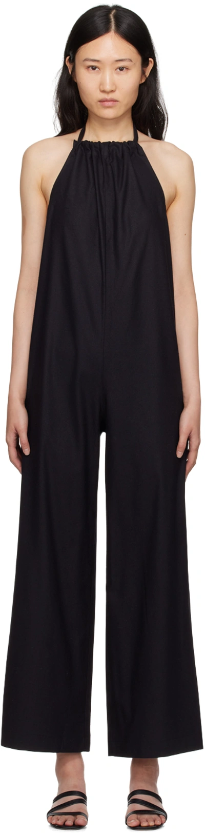 Shop Baserange Black Trope Jumpsuit