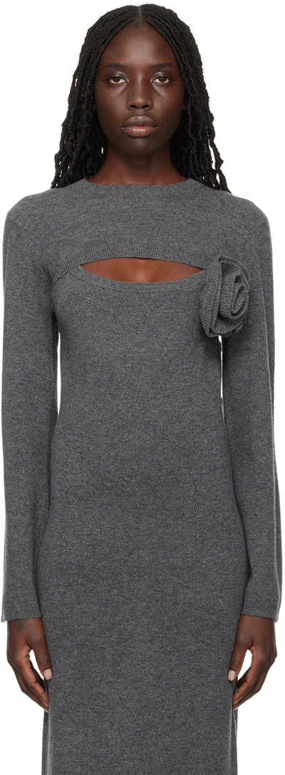 Shop The Garment Gray Como Sweater In 602 Grey Melange